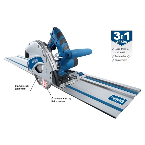 Scheppach Pl55 1200 W Daire Testere - Görsel 2