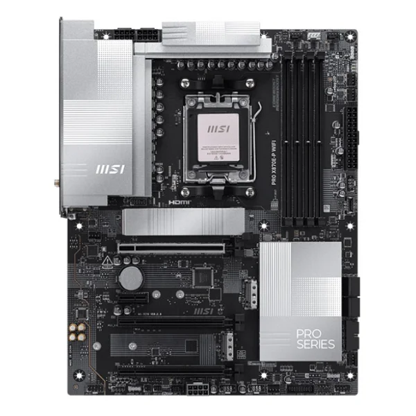 Msı Pro X870e-P Wi-Fi AMD Am5 DDR5 Atx Anakart - Görsel 2