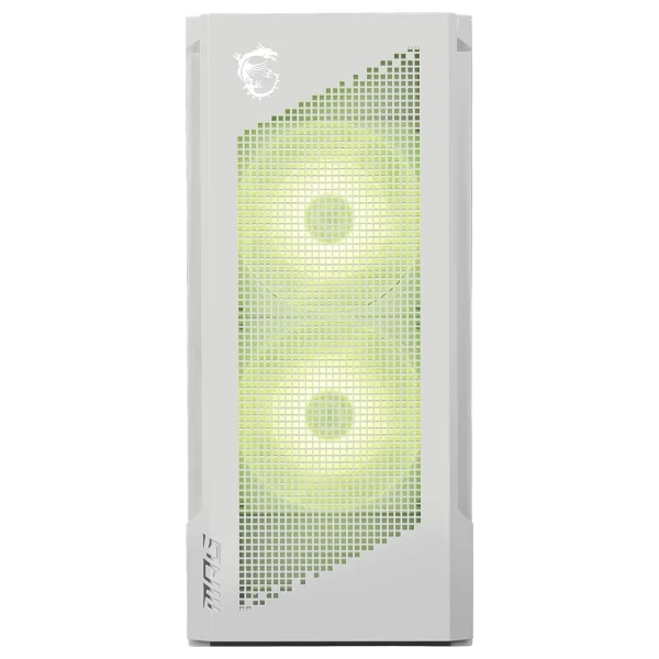 Msı Velox 300r Airflow Pz Argb Fanlı Beyaz E-Atx Oyuncu Kasası - Görsel 3