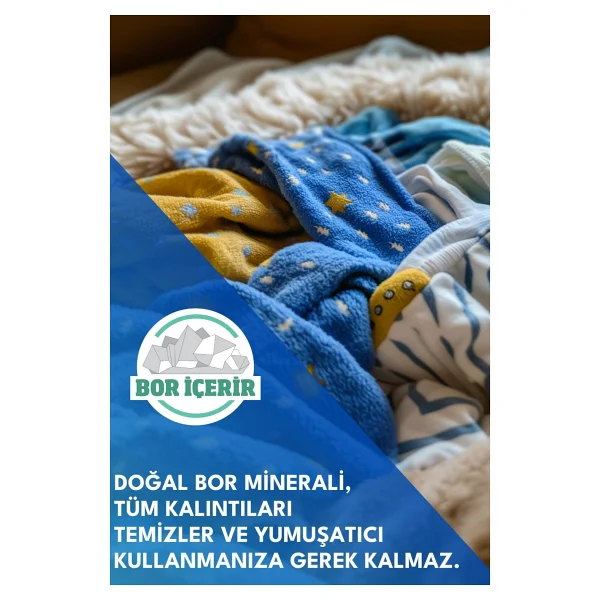 Minoris Baby Organik Antialerjik Bebek Çamaşır Deterjanı 1000 Ml - Görsel 3