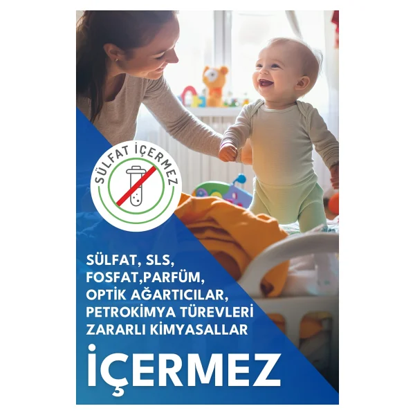 Minoris Baby Organik Antialerjik Bebek Çamaşır Deterjanı 1000 Ml - Görsel 6