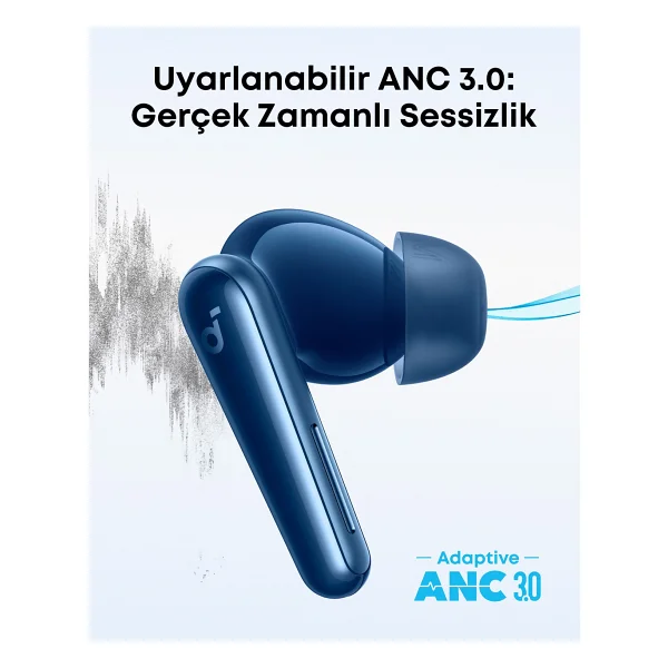 Anker Soundcore Liberty 5 ANC TWS Mavi Kulak İçi Bluetooth Kulaklık - Görsel 5