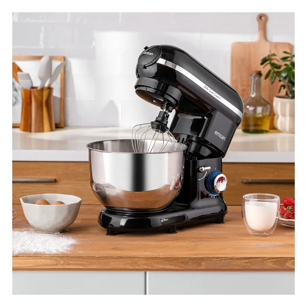 Emsan Bella Gusto Comfort Krem 1300 W 5.5 Lt Stand Mikser - Görsel 10