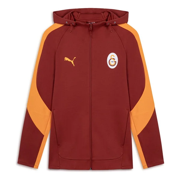 Puma Galatasaray Evostripe 782902-01 Sarı-Kırmızı Erkek Eşofman Üstü - Görsel 8