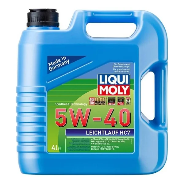 Liqui Moly Leichtlauf Hc7 5w-40 4 Lt Motor Yağı - Görsel 2