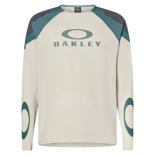 Oakley Seeker Edge Jersey Erkek Siyah Tişört - M - Gri - Görsel 5