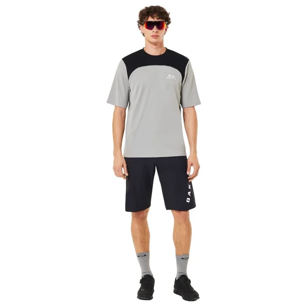 Oakley Free Ride Jersey Erkek Gri Tişört - Renkli - Görsel 8