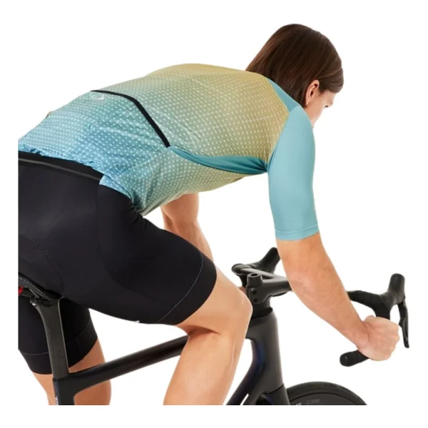 Oakley Endurance Dazzle Camo Jersey Erkek Mavi Tişört - Görsel 4