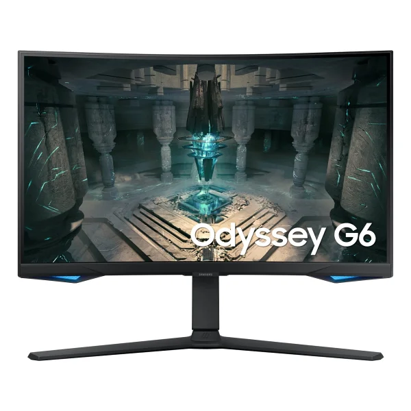 Samsung Odyssey G6 LS27BG650EUXUF 27" 1 ms 2K Curved Pivot 240 Hz Oyuncu Monitörü - Görsel 7