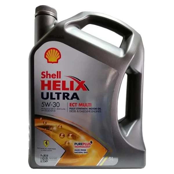 Shell Helix Ultra Ect Multi 5w-30 5 Lt Motor Yağı - Görsel 2