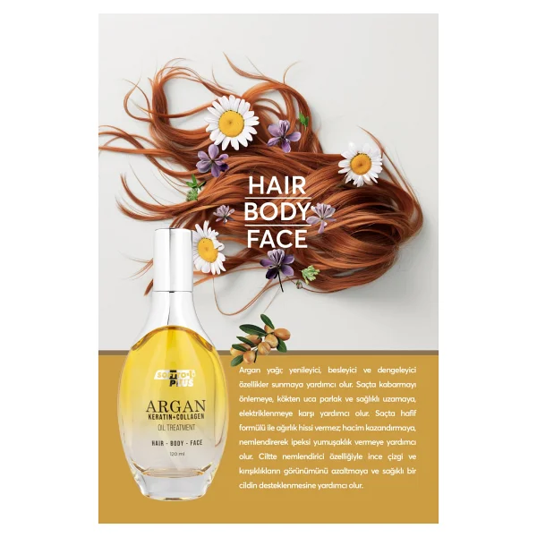 Softto Plus Argan 100 Ml Saç Vücut Ve Cilt Bakım Yağı - Görsel 7