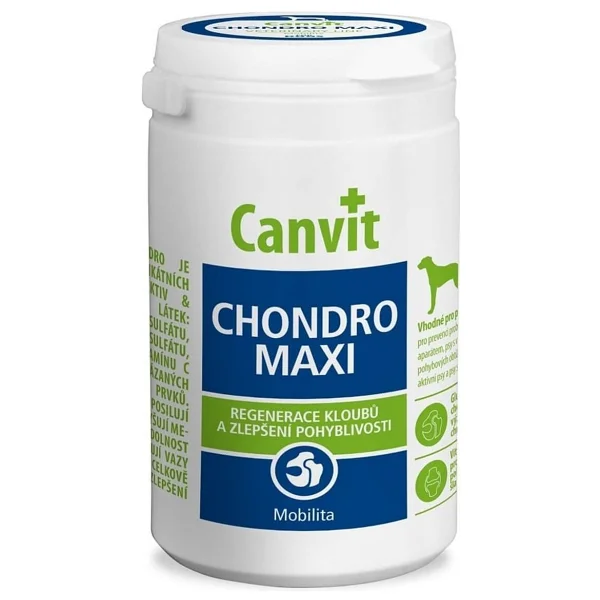 Canvit Chondro Maxi Orta ve Büyük Irk Köpekler Için Kas ve Iskelet Sağlığı Köpek Vitamini 230 gr 110 Tablet - Naturel - Görsel 2