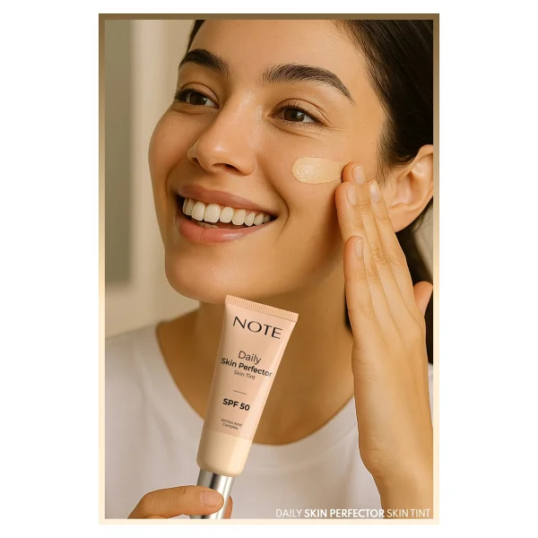 Note Daily Skin Perfector Skin Tint Spf 50 150 30 Ml Krem Fondöten - Görsel 4