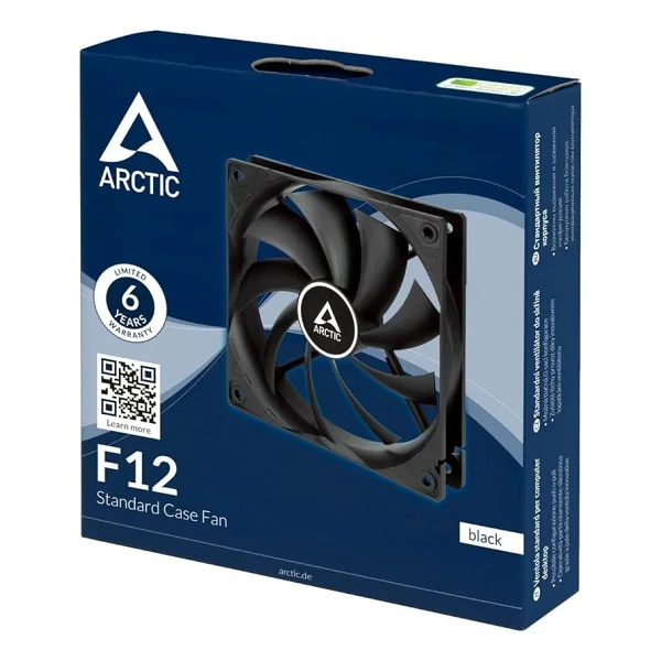 Arctic F12 Acfan00201a Siyah 12 Cm Kasa Fanı - Görsel 4