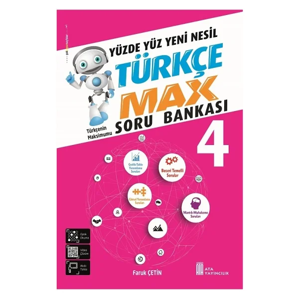 Ata Yayıncılık 4. Sınıf Türkçe Max Soru Bankası - Görsel 2