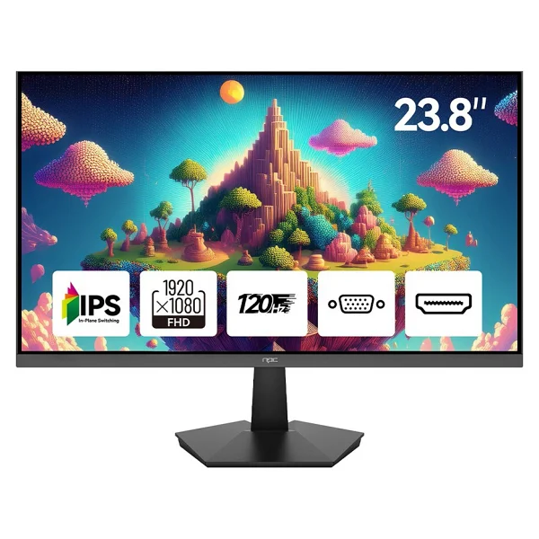 Npc Mf2408-A 23.8" 5 Ms Full HD Ips 120 Hz Oyuncu Monitörü - Görsel 8