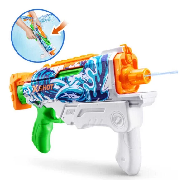 X-Shot Fast Fill Skins Hyperload Su Tabancası 4583 - Görsel 4