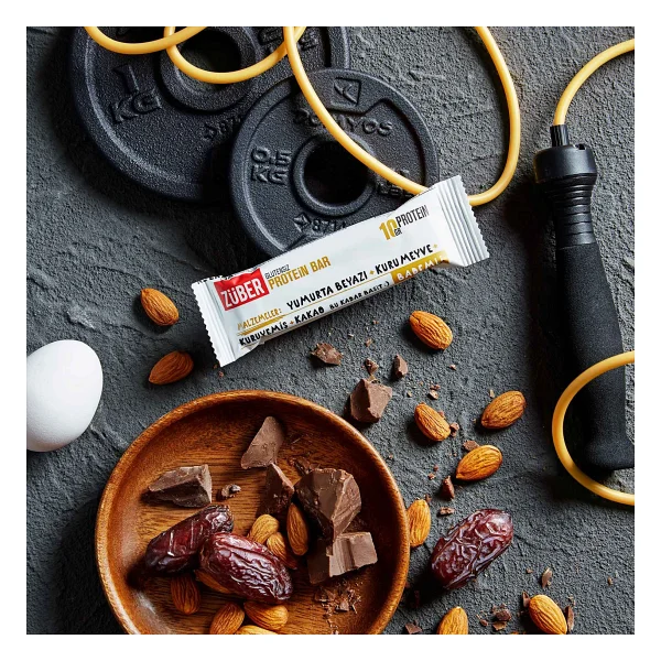 Züber Bademli Protein Bar 40gr X 12 Adet - 35 gr - Görsel 4