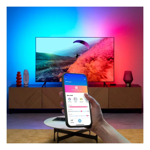Wiz Hdmı Sync Box 75-85 İnç RGB TV Arkası LED Aydınlatma - Görsel 5