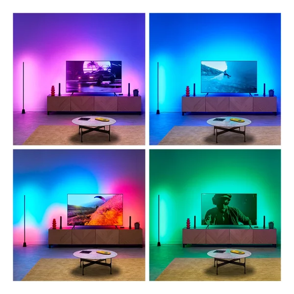 Wiz Hdmı Sync Box 75-85 İnç RGB TV Arkası LED Aydınlatma - Görsel 7