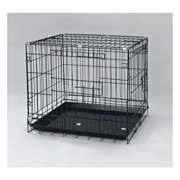 Dayang Köpek Kafesi Siyah 61x44x50 11 - Görsel 2