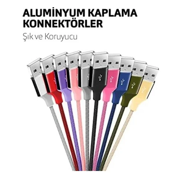 Ttec Alumicable 2dk16 1.2 M USB To Lightning Şarj Kablosu - Görsel 3
