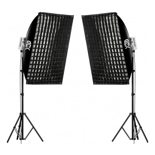 Gdx Ml230w Bicolor 60x90 Cm Gridli Softbox 2'li Işık Seti - Görsel 9