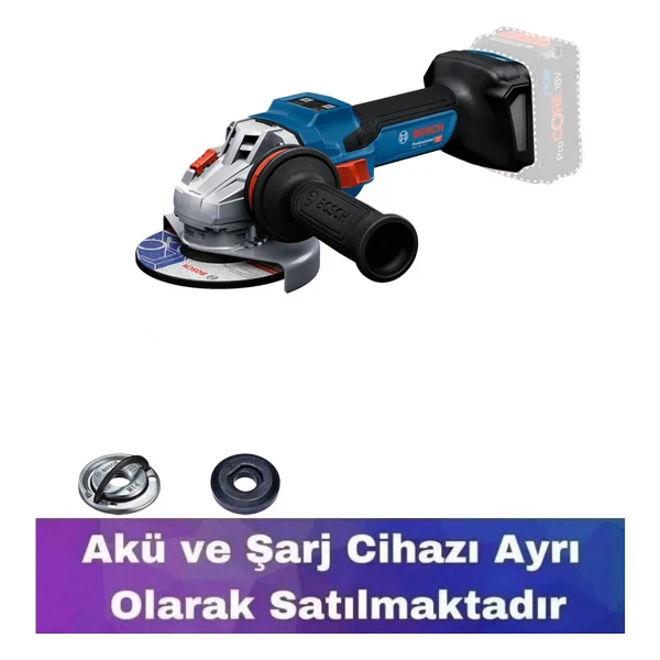 Bosch Gws 18v-15 S Aküsüz Taşlama Makinesi - Görsel 2