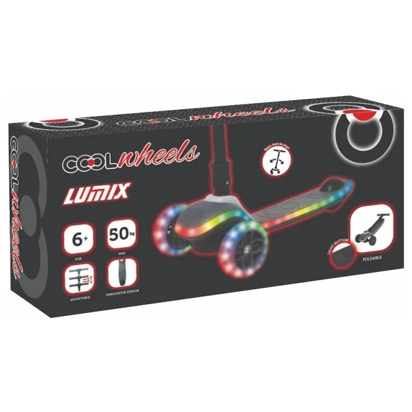 Cool Wheels Lumix Işıklı 3 Tekerlekli Çocuk Scooter - Görsel 5