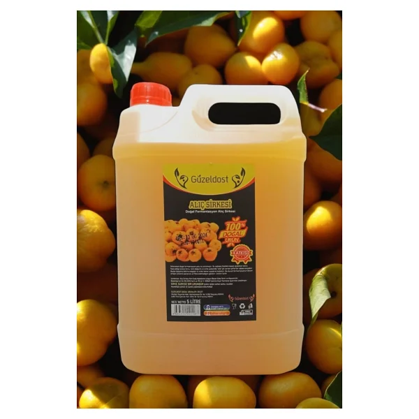 Güzeldost Alıç Sirkesi 5 Litre Katkısız Ev Yapımı - Saf Ve Doğal Lezzet - Görsel 3