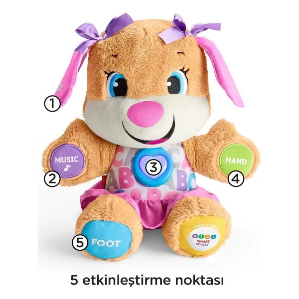 Fisher Price Eğitici Köpekçiğin Kız Kardeşi Fpp83 - Görsel 9