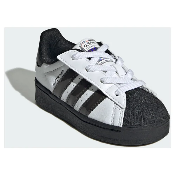 Adidas Superstar LED Lights Comfort Closure El I Js1293 Beyaz-Siyah Bebek Spor Ayakkabı - Görsel 3