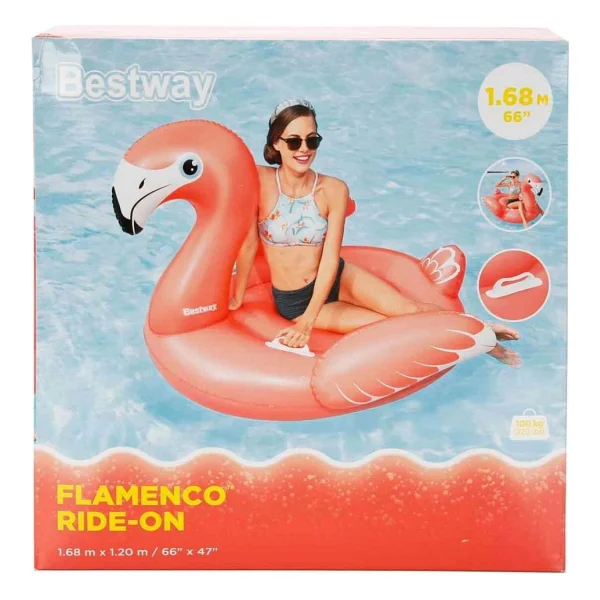 41526 168x120 Cm Flamingo Binici - Görsel 3