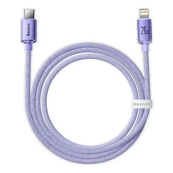 Baseus Free2pull 2 M Mor Type-C To Type-C Hızlı Şarj Kablosu - Görsel 2