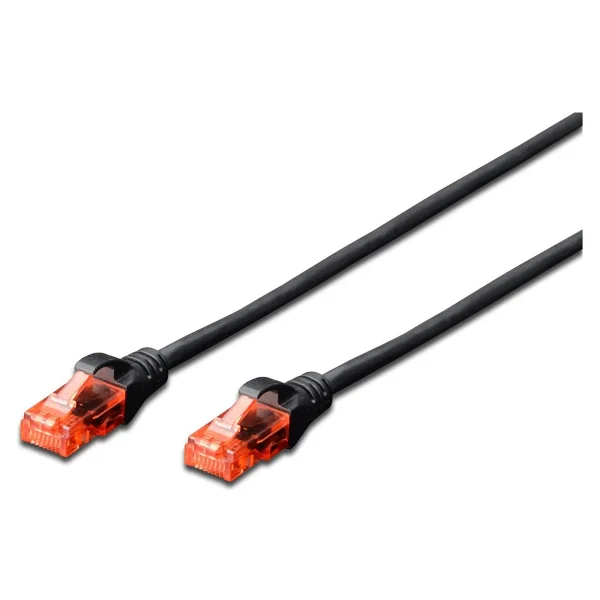 Digitus Dk-1617-005 U-Utp 0.5 M Siyah Cat6 Patch Kablo - Görsel 3