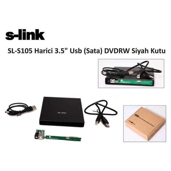 S-Link Sl-S105 CD/DVD Yazıcı Kutusu - Görsel 2
