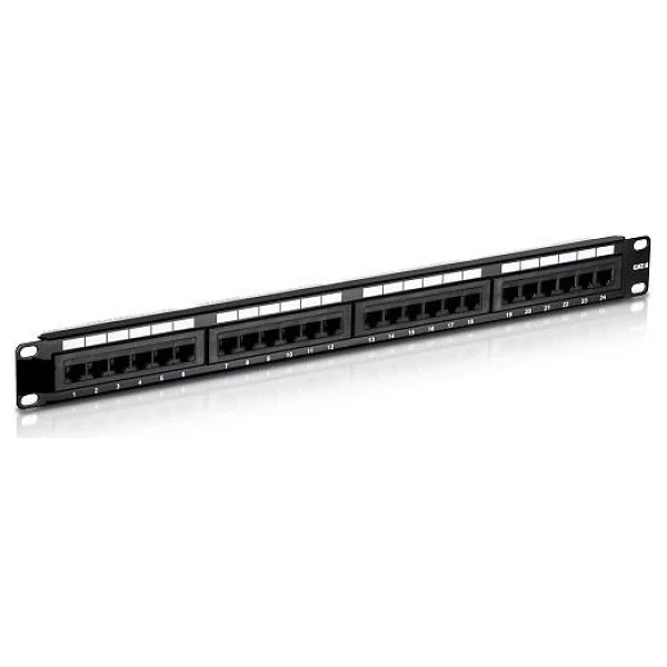 Ods 10c-Sb1u24pcat6u-Rl1a 24 Port Cat6 Utp Dolu Patch Panel - Görsel 2