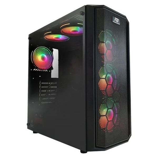 Power Boost X58rgb RGB Fanlı Atx Oyuncu Kasası - Görsel 2