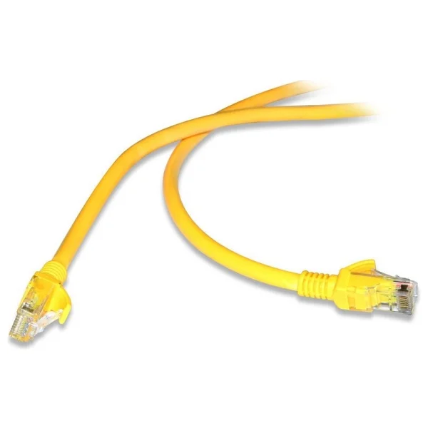 Flaxes Fnk-601 1 M Sarı Cat6 Patch Kablo - Görsel 2