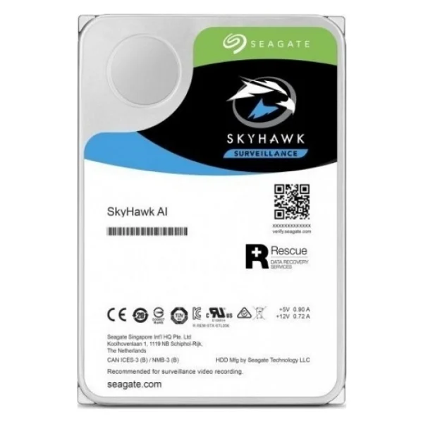 Seagate Skyhawk AI St10000ve001 Sata 3.0 7200 Rpm 3.5" 10 TB Harddisk - Görsel 5