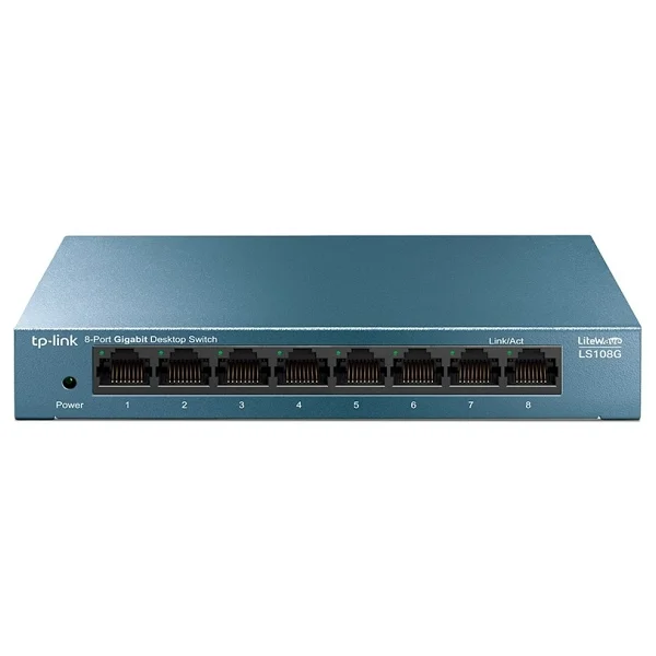 Tp-Link Ls108g 8 Port 10/100/1000 Mbps Gigabit Switch - Görsel 6