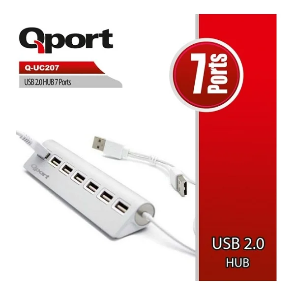Qport Q-Uc207 USB Çoğaltıcı - Görsel 2