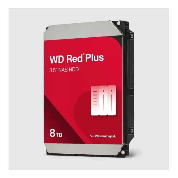 Western Digital Red Plus Wd80efpx Sata 3.0 5640 Rpm 3.5" 8 TB Harddisk - Görsel 4
