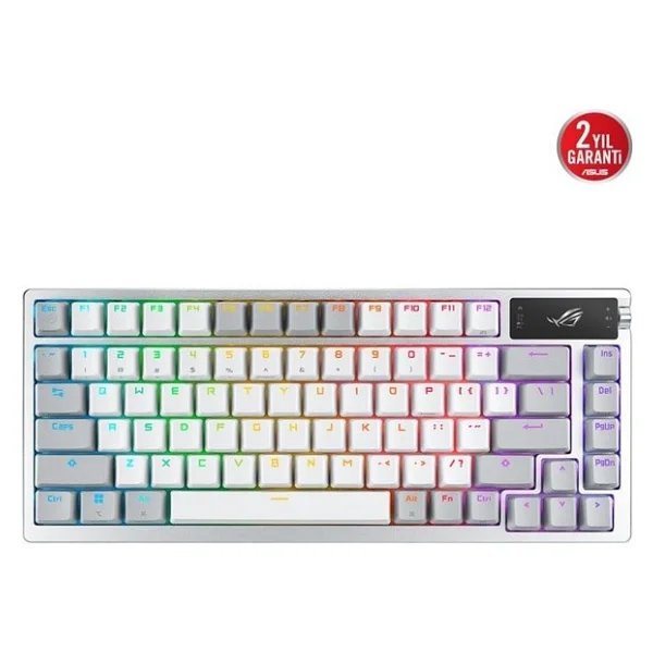Asus Rog Azoth RGB %75 Tkl Nx Switch Kablolu/Kablosuz Mekanik Oyuncu Klavyesi - Görsel 2