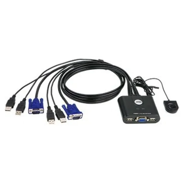 Aten Cs22u Kwm Switch - Görsel 2