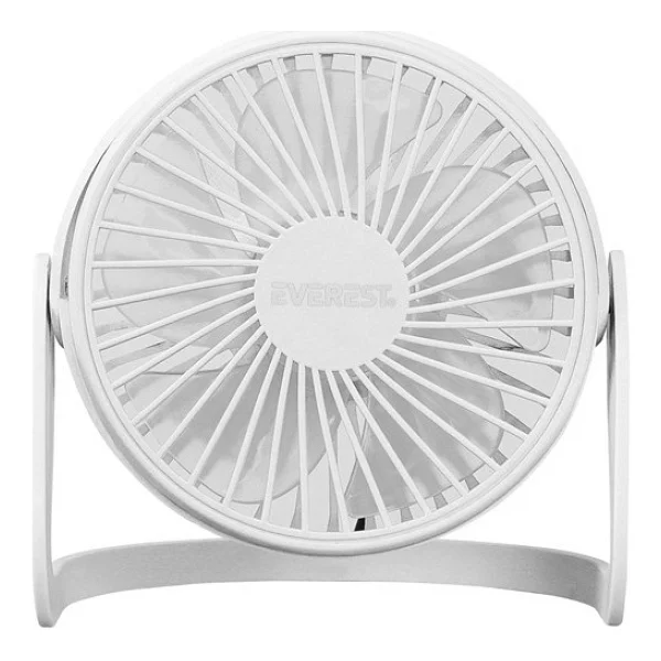 Everest Efn-505 Masaüstü USB Fan Beyaz - Görsel 2