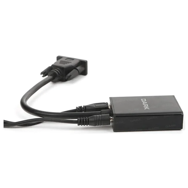 Dark Analog Vga Ve Ses - Dijital Hdmı Dönüştürücüsü - Görsel 2