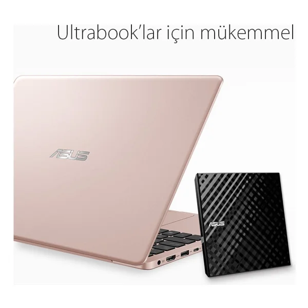 Asus Lite Slim Sdrw-08d2s-U Siyah DVD Yazıcı - Görsel 2
