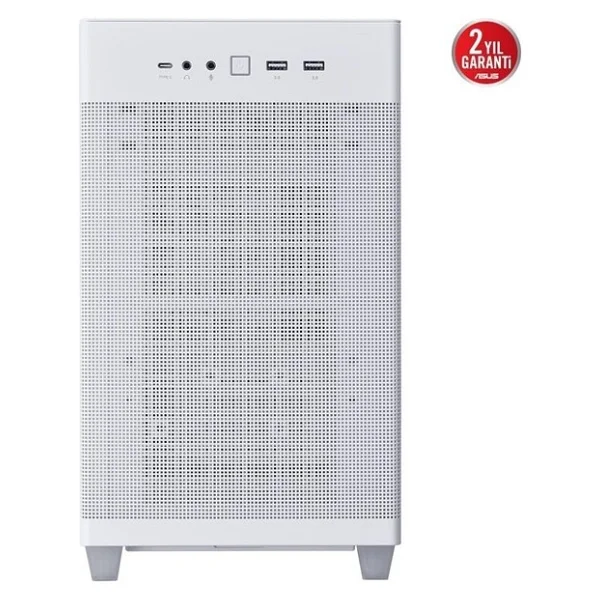 Asus Prime Ap201 Mesh Fanlı Beyaz Micro Atx Bilgisayar Kasası - Görsel 2