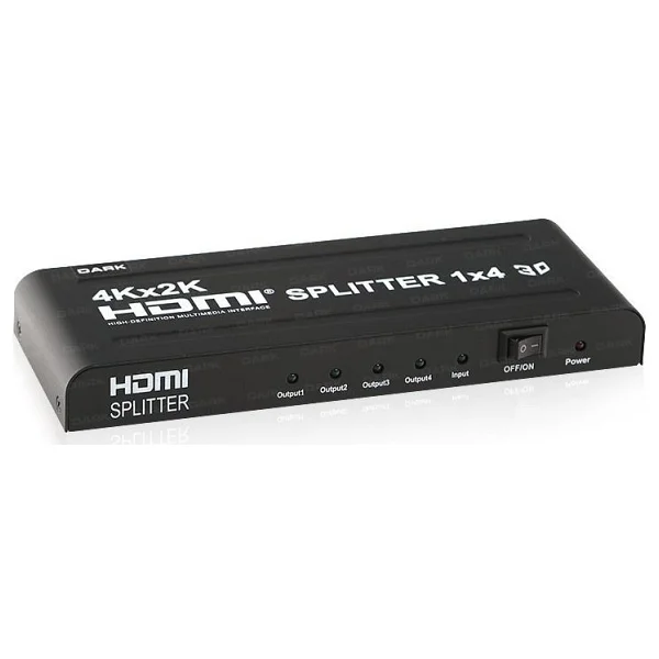 Dark Dk-HD-Sp4x1 Full HD 1 Giriş 4 Çıkışlı Hdmı Splitter - Görsel 2
